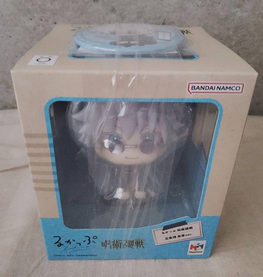 呪術廻戦 五条悟 るかっぷ 缶バッジ付き るかっぷ 呪術廻戦 五条悟 高専ver. 完成品フィギュア